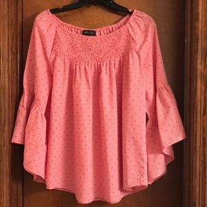 Gingham print blouse Melissa Paige